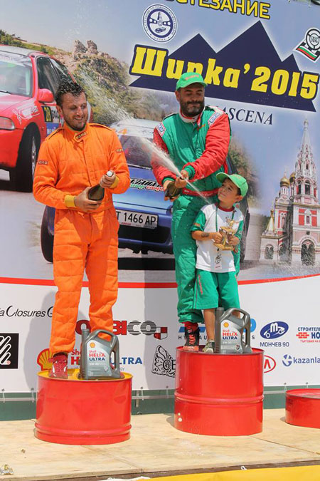 Stefan Stoev – competitor in rally Bulgaria
